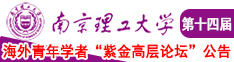 国产黑丝美女被爆操南京理工大学第十四届海外青年学者紫金论坛诚邀海内外英才！